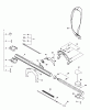 Echo PPT-261 - Pole Saw / Pruner, S/N: 02001001-02999999 Ersatzteile Main Pipe, Throttle Cable, Stop Switch  S/N: 02001001 - 02004193
