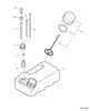 Echo ES-230 - Shredder/Vacuum, S/N: P07313001001 - P07313999999 Ersatzteile Fuel System