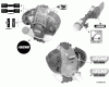 Echo PPT-265S - Pole Saw / Pruner, S/N: E07111001001 - E07111999999 Ersatzteile Labels