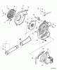 Echo PB-2400 - Hand Held Blower, S/N: P32720001001 - P32720999999 Ersatzteile Blower Pipes, Fan Cover