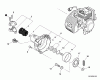 Echo PPT-266 - Pole Saw, S/N: E04212001001 - E04212999999 Ersatzteile Clutch, Fan Case