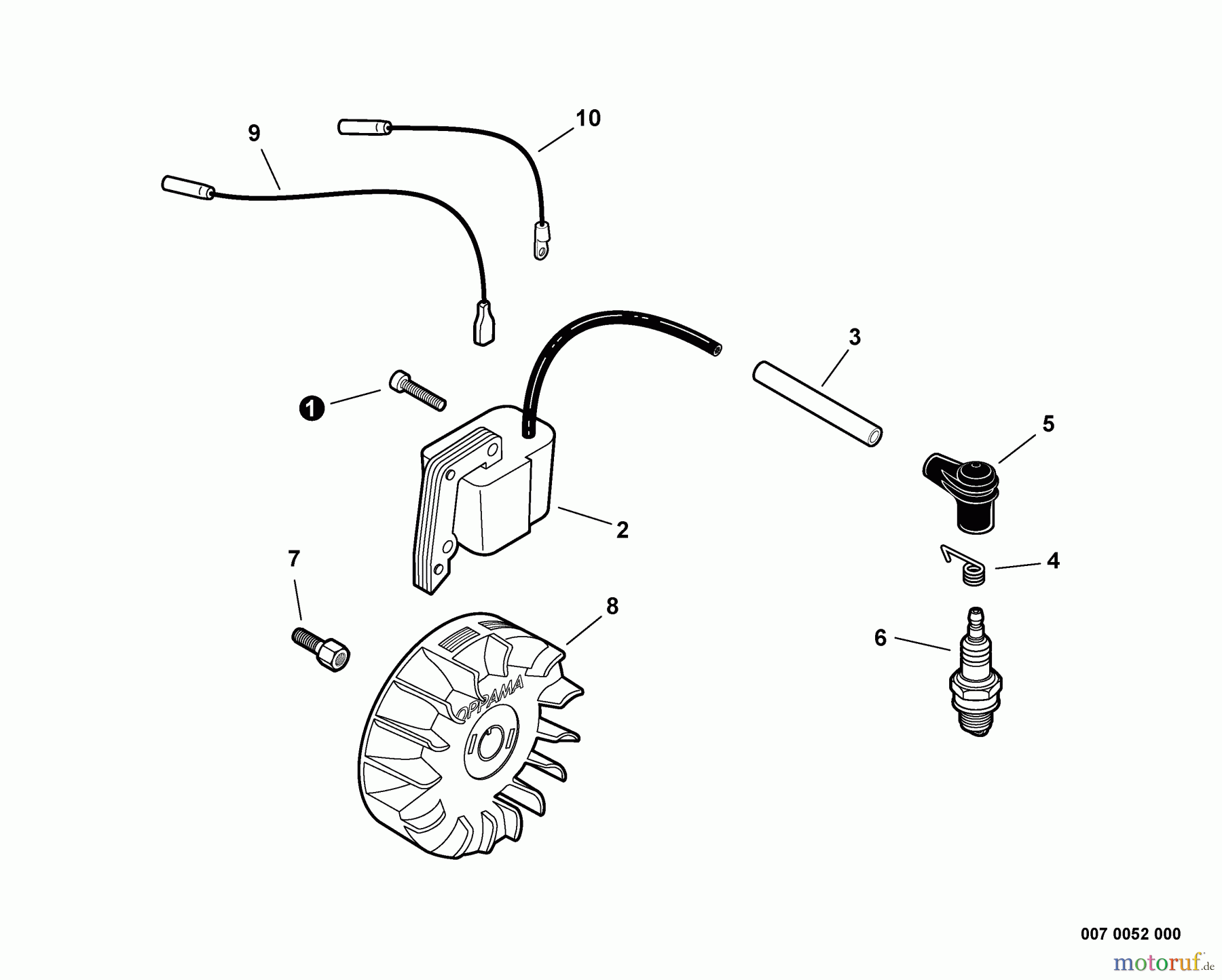  Echo Bläser / Sauger / Häcksler / Mulchgeräte	 PB-2400 - Echo Hand Held Blower, S/N: P32720001001 - P32720999999 Ignition