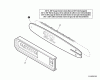 Echo PPT-266 - Pole Saw, S/N: E04212001001 - E04212999999 Ersatzteile Guide Bar, Saw Chain, Guide Bar Cover