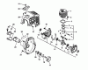 Echo SRS-2400 - Pole Saw / Pruner (Type 1E) Ersatzteile Engine, Fan Housing, Cover