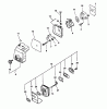 Echo SRS-2400 - Pole Saw / Pruner (Type 1E) Ersatzteile Intake, Exhaust, Air Filter