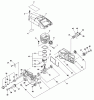 Echo QV-670 - Quick Vent Chain Saw, S/N: 04001001 - 04999999 Ersatzteile Engine, Cylinder Cover