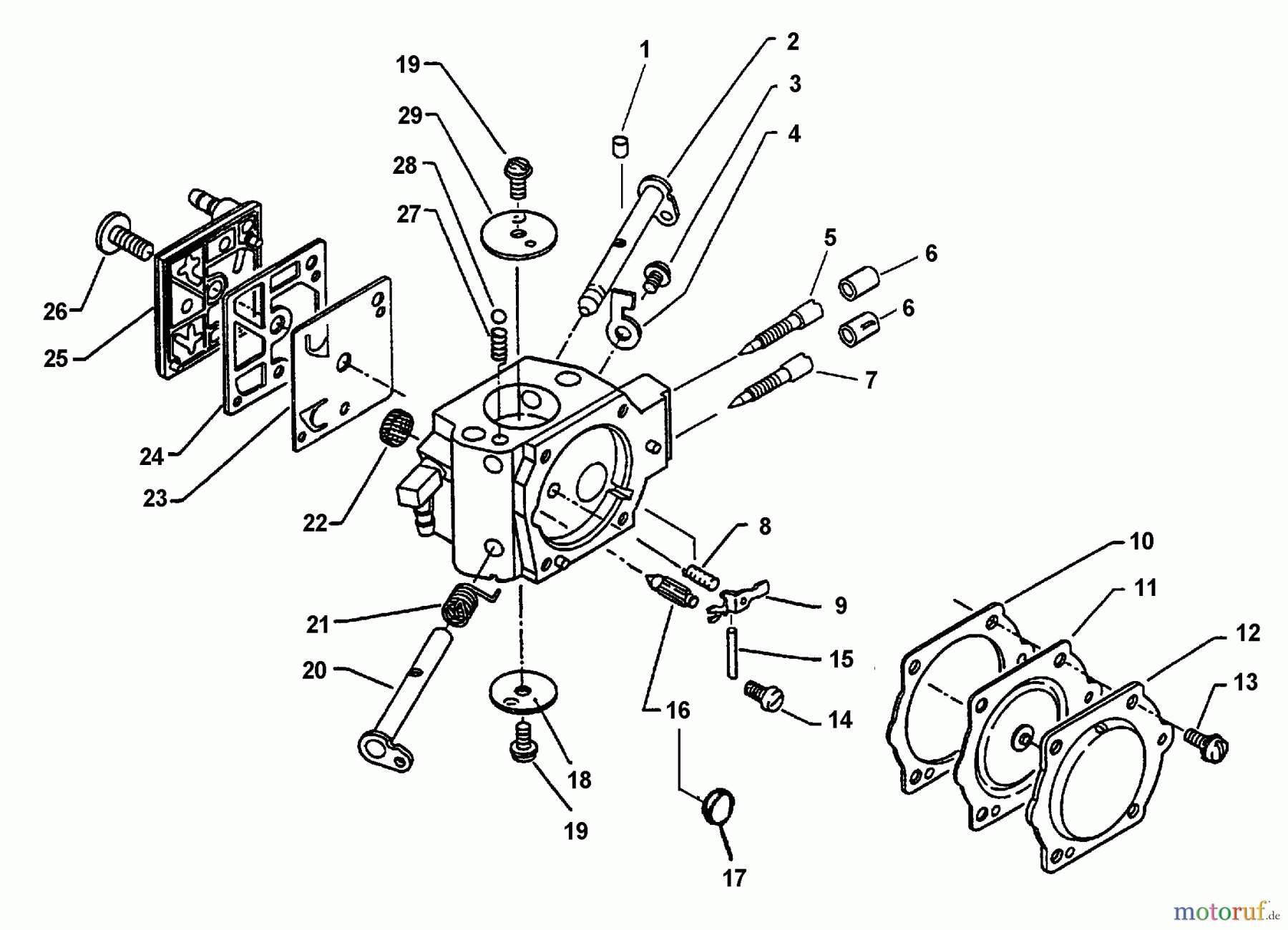 Echo Rettungssäge QV-6700 Carburetor