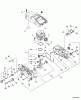 Echo QV-680 - Quick Vent Chain Saw, S/N: C03403001001 - C03403999999 Ersatzteile Engine, Cylinder Cover