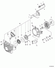 Echo QV-680 - Quick Vent Chain Saw, S/N: C03403001001 - C03403999999 Ersatzteile Starter, Ignition, Flywheel