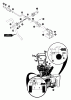 Echo ST-1033E - Snow Thrower Ersatzteile Lower Chute Control, Decals