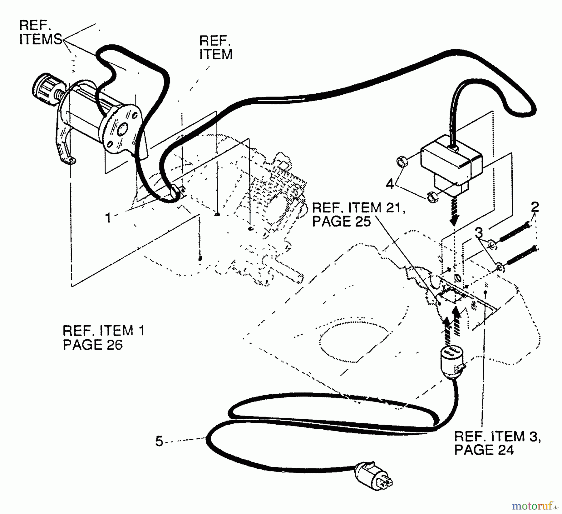 Echo Schneefräsen ST-4500E - Echo Snow Thrower, S/N: 5001181329934 & Up Electric Starter (ST4500E Only)
