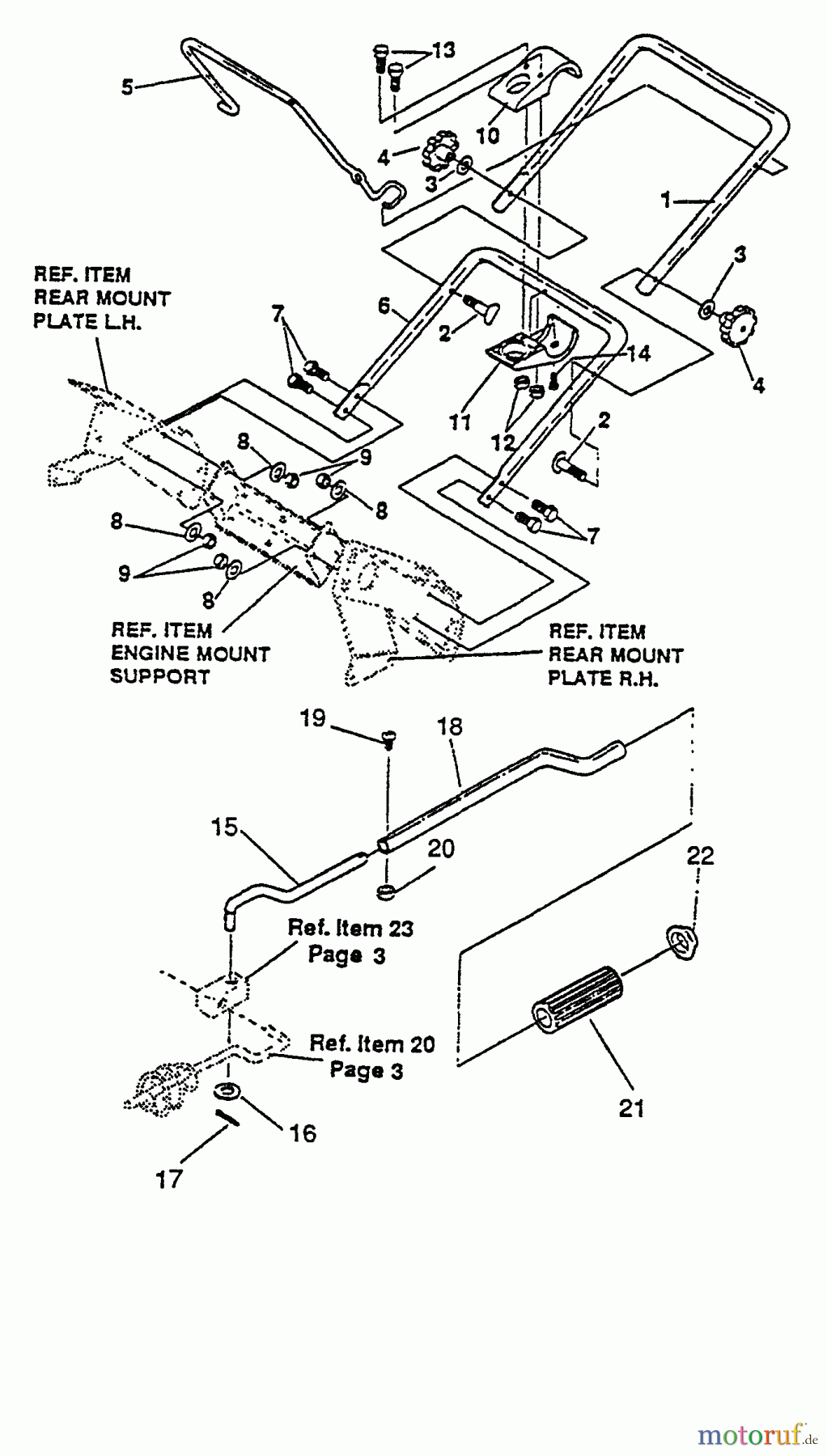 Echo Schneefräsen ST-4500 - Echo Snow Thrower, S/N: 5001181329934 & Up Handles, Auger Ctrl, Chute Crank