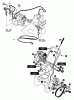 Echo ST-5000E - Snow Thrower, S/N: 001001 - 001456 Ersatzteile Electric Starter, Auger Drive System