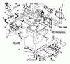 Echo ST-5000E - Snow Thrower, S/N: 001001 - 001456 Ersatzteile Fuel System, Engine Cover