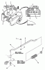 Echo ST-5000E - Snow Thrower, S/N: 5001001 - 5001461 Ersatzteile Decals, Chute Crank