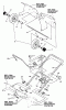 Echo ST-5000E - Snow Thrower, S/N: 5001001 - 5001461 Ersatzteile Handles, Auger Ctrl, Wheels