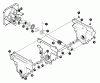 Echo ST-5024 - Snow Thrower (Type 1E) Ersatzteile Impeller Assembly, Worm Gear, Auger Shaft, Gear Case