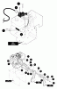 Echo ST-8027 - Snow Thrower Ersatzteile Engine, Starter, Pulleys