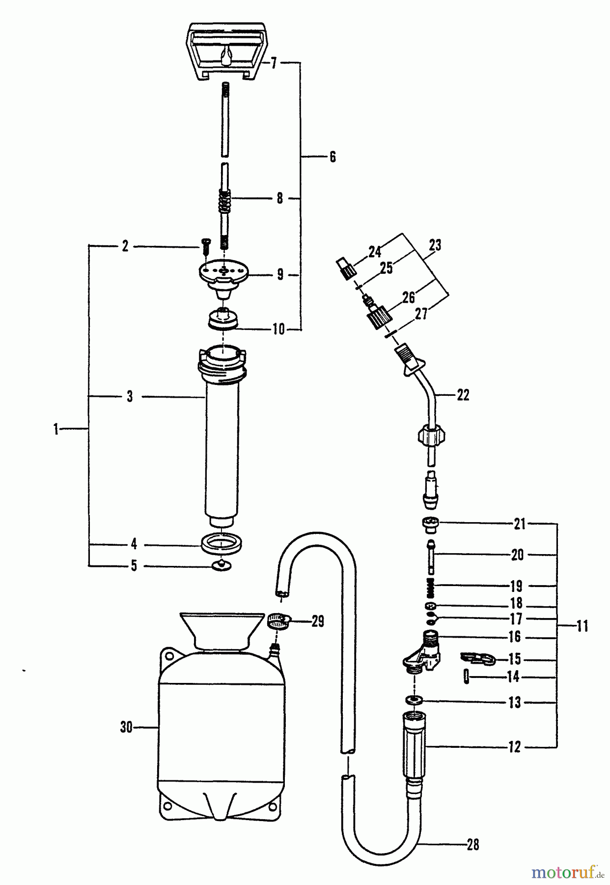 Echo Pflanzenschutzspritzen MS-2 - Echo Manual Sprayer Unit Complete