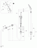 Echo MS-30H - Manual Sprayer, S/N: MSP10001001 - MSP10999999 Ersatzteile Nozzles, Wand, Hose
