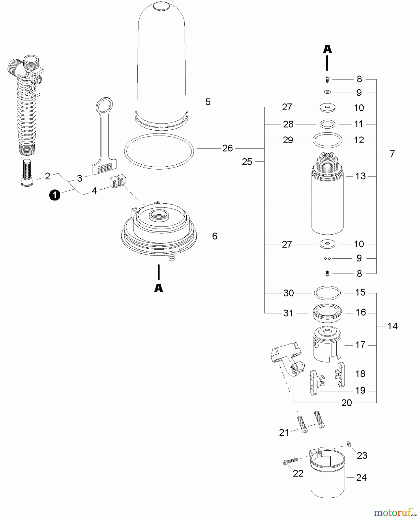  Echo Pflanzenschutzspritzen MS-40BP - Echo Manual Sprayer, Pump