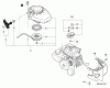 Echo TC-210 - Tiller/Cultivator, S/N: E13912001001 - E13912999999 Ersatzteile Engine Cover, Starter