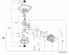Echo TC-210 - Tiller/Cultivator, S/N: 07001001 - 07999999 Ersatzteile Engine, Short Block -- SB1071