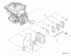 Echo TC-210 - Tiller/Cultivator, S/N: 07001001 - 07999999 Ersatzteile Exhaust