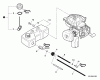 Echo TC-210 - Tiller/Cultivator, S/N: 07001001 - 07999999 Ersatzteile Fuel System