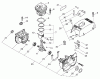 Echo CLS-5800 - Clearing Saw Ersatzteile Cylinder, Crankcase, Piston