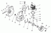 Echo GT-160A - String Trimmer Ersatzteile Engine, Crankcase, Fan Housing