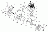 Echo GT-200BE - String Trimmer Ersatzteile Engine, Crankcase, Fan Housing