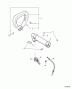 Echo GT-200i - String Trimmer, S/N:S80213001001 - S80213999999 Ersatzteile Handles, Throttle Cable
