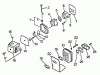 Echo GT-2103 - String Trimmer, S/N:001001 - 031001 Ersatzteile Intake, Exhaust, Air Cleaner