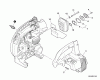 Echo PB-250 - Hand Held Blower, Ersatzteile Engine Cover, Exhaust