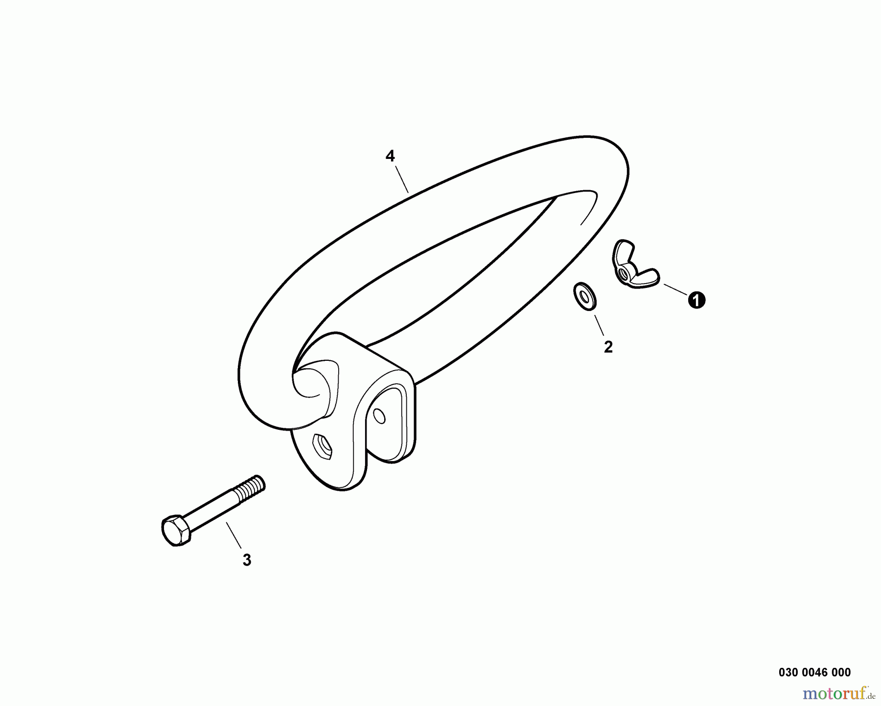  Echo Trimmer, Faden / Bürste GT-230 - Echo String Trimmer, S/N:S85811001001 - S85811999999 Front Handle