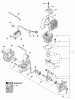 Echo GT-231 - String Trimmer, S/N:02001001 - 02999999 Ersatzteile Engine, Short Block, Ignition, Cylinder Cover