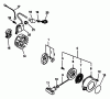 Echo GT-2400 - String Trimmer (Type 1E) Ersatzteile Clutch, Ignition, Starter