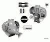 Echo PAS-225 - Power Unit, Ersatzteile Labels