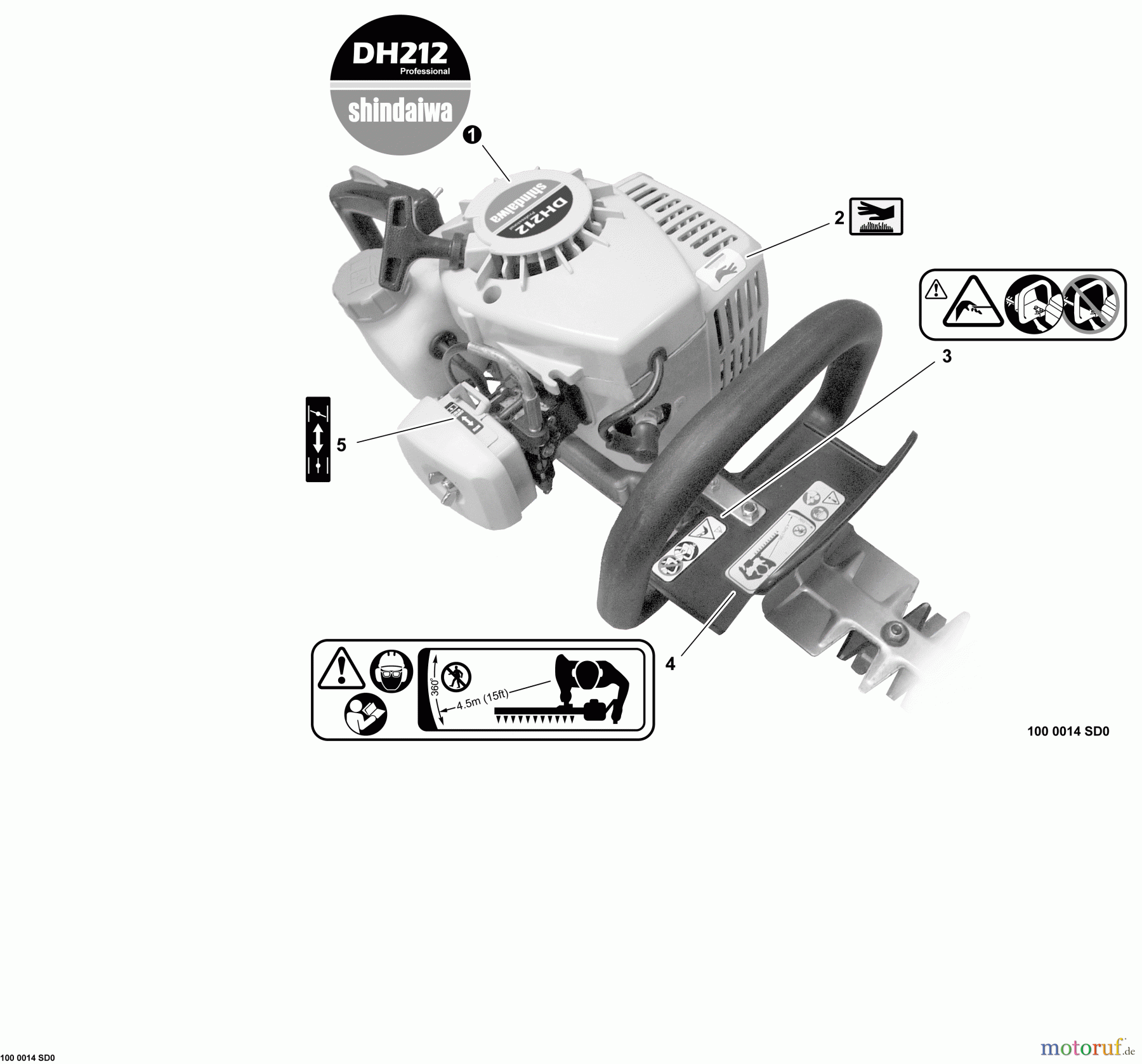 Echo Bläser / Sauger / Häcksler / Mulchgeräte PB-251 - Echo Hand Held Blower, S/N: P07611001001 - P07611999999 Labels