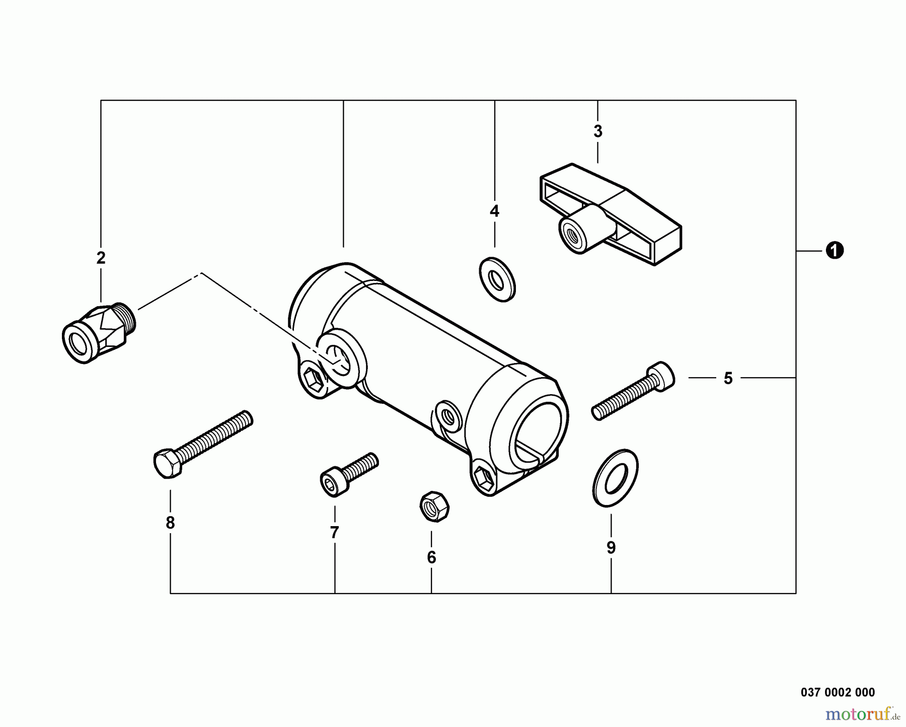 Echo Trimmer, Faden / Bürste PAS-230 - Echo Power Unit, Coupler