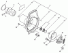 Echo PAS-231 - Power Unit, S/N: 06001001 - 06999999 Ersatzteile Fancase, Clutch