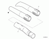 Echo PB-252 S/N: P35720001001 - P35720999999 Ersatzteile Blower Tubes
