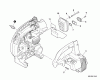 Echo PB-252 S/N: P35720001001 - P35720999999 Ersatzteile Engine Cover, Exhaust