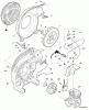 Echo PB-252 S/N: P35720001001 - P35720999999 Ersatzteile Fan Cover, Ignition, Throttle Control