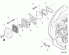 Echo PB-252 S/N: P35720001001 - P35720999999 Ersatzteile Intake