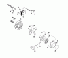 Echo PAS-2601 - Power Unit (Type 1E) Ersatzteile Ignition, Starter, Flywheel