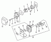 Echo SRM-1501 - String Trimmer, S/N:0083387 - 0135000 Ersatzteile Intake, Exhaust, Air Cleaner