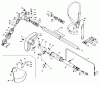 Echo SRM-200DA - String Trimmer, S/N:061536 & Up Ersatzteile Driveshaft, Gear Case, Handles, Harness, Shield, Throttle, Tools