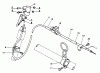Echo SRM-202DA - String Trimmer Ersatzteile Driveshaft, Throttle